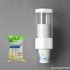 Wall-Mounted Automatic Disposable Cup Dispenser – Punch-Free Paper Cup Holder, New Model for Home Use