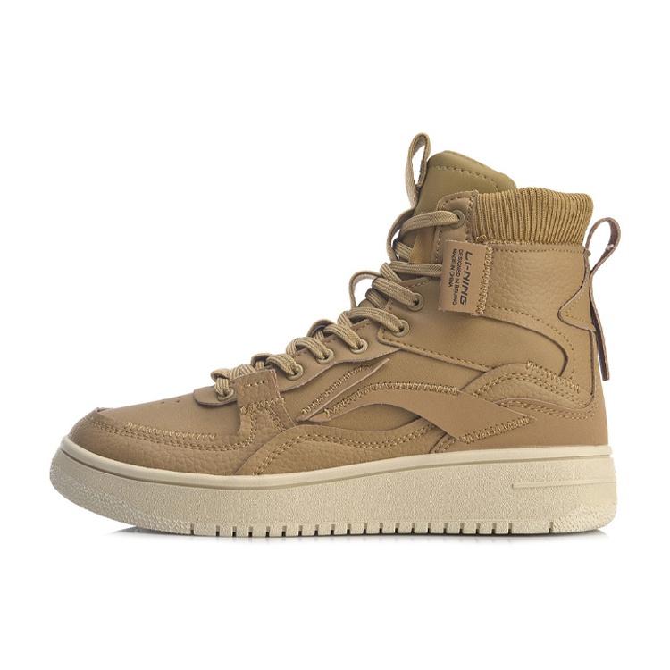 (WMNS) Li-Ning No Boundry Hi Khaki Beige Women s AGCP366-3 EU 35⅔