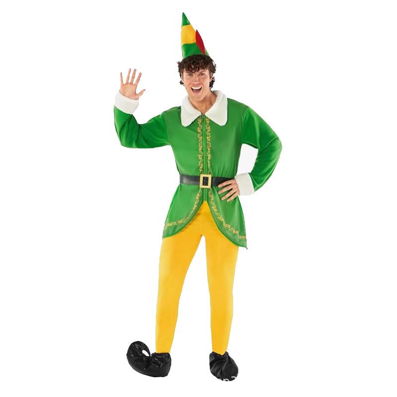 

Мужской и женский костюм эльфа на Рождество для косплея и Хэллоуина XL 175 cm