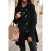 Women S Solid Color Long Sleeve Double Breasted Blazer Coat For Autumn Winter