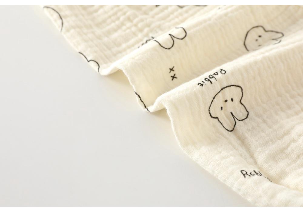 Summer Thin Pure Cotton Anti-Mosquito Gauze Pants for Children: Crotch-Opening, A-Class, Loose Wide-Leg Design for Outdoor and Casual Home Wear