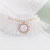 Pet Lace Pearl Collar: Plush Cat Necklace & Cute Dog Saliva Towel