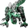 1130 Pcs  3 In 1 Deformation Dinosaur Building Blocks Robot T-Rex Spiny Back Dragon Large Children's Toy Birthday Gifts No Box