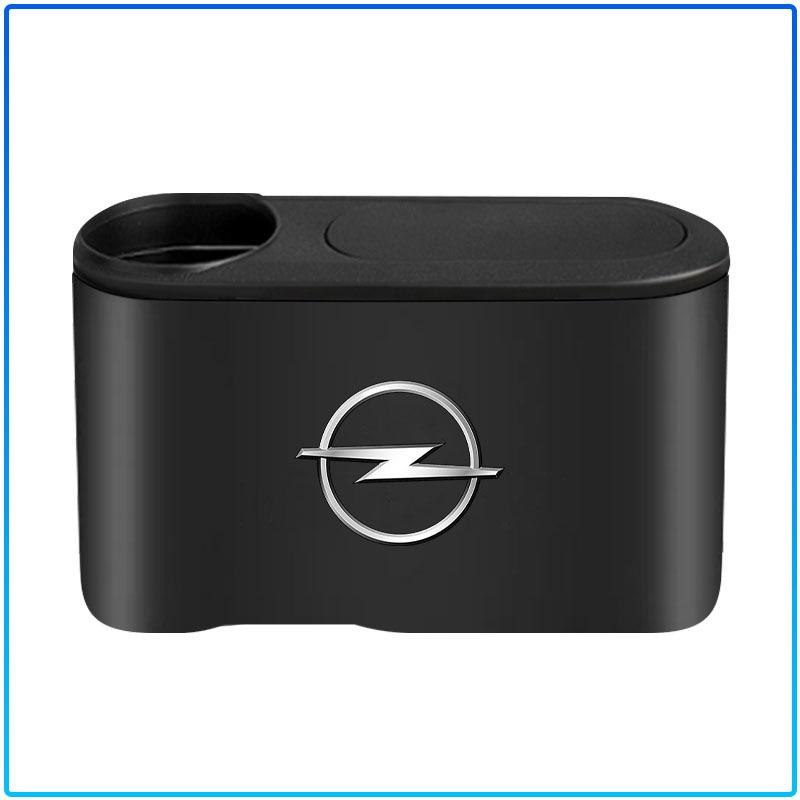 1Pcs Portable Hanging Mini Car Trash Can Wastebasket Trash Can with Lid For Opel crosa d astra h insignia astra j zafira b mokkaastra vivaro astra g