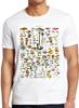 Pilze Champignons Antike Botanische Magische Kunst Zeichnung T-Shirt M632