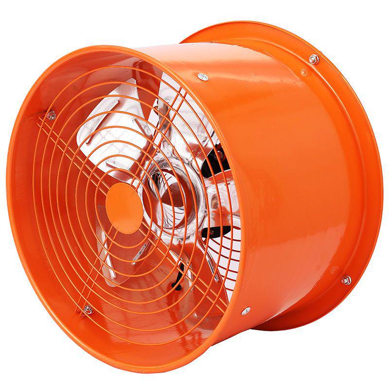 8-Inch Powerful Kitchen Exhaust Fan - High-Speed Axial Flow Industrial Ventilation
