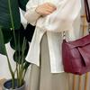 Miękka skórzana torba dla matki, wielowarstwowa torba na ramię, duża pojemność, lekka torba typu crossbody, torba na telefon komórkowy