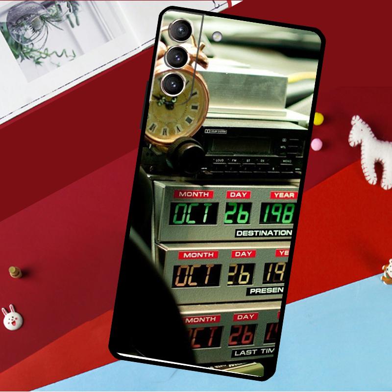 Back To The Future Funda For Samsung Galaxy S25 S24 S21 S22 S20 Ultra S9 S10 Plus S23 FE S24 FE Phone Case
