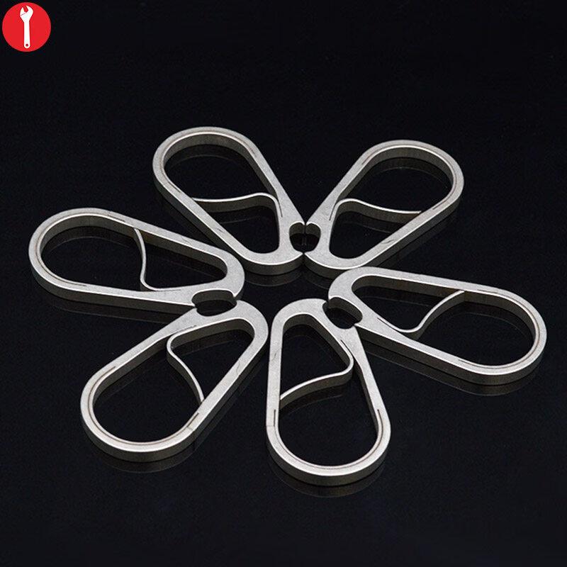 Titanium Alloy Anti-Loss Quick Release Keychain