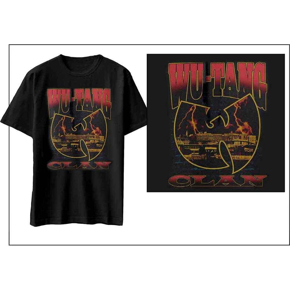Wu-Tang Clan Unisex T-Shirt: Lightning Infill W (XX-Large) 2XL