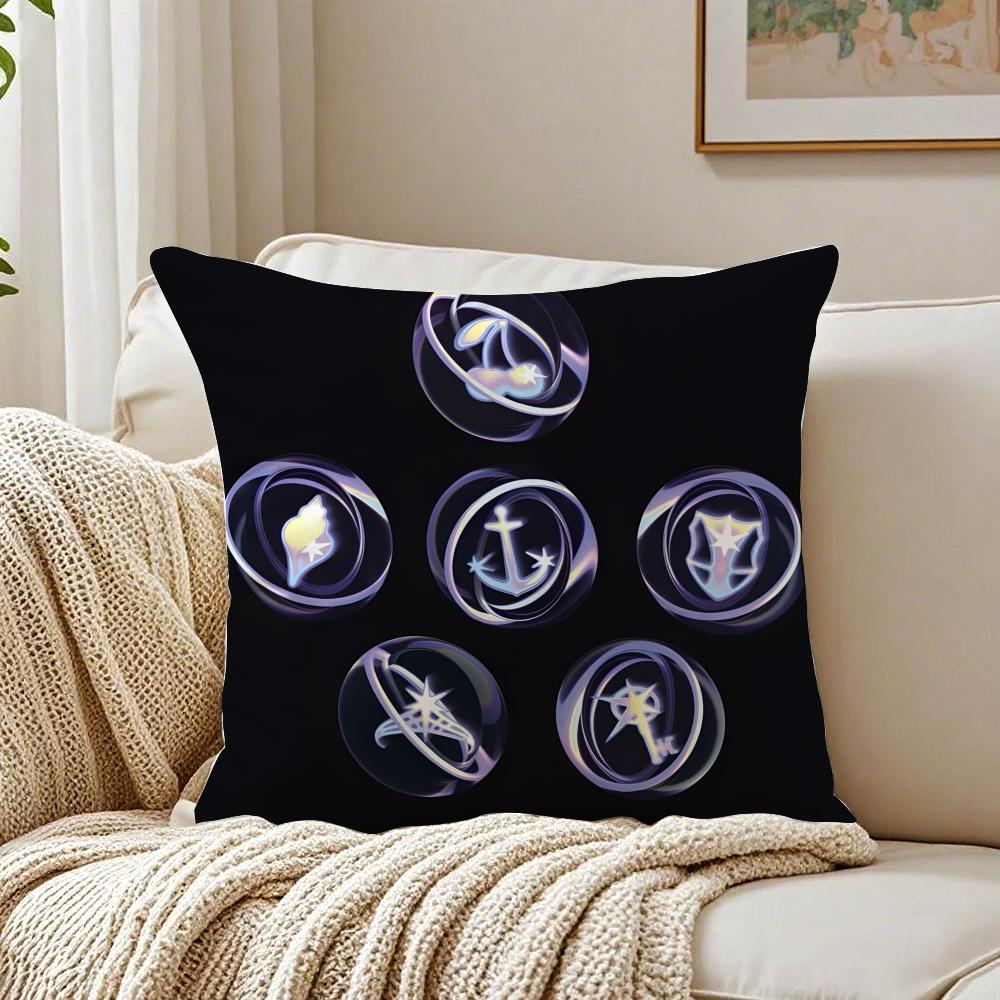 Band glamourös KKKATSEYE Kissenbezug Kissenbezug Milbenschutz Wohnzimmer Sofa Dekor Kissen Zimmer