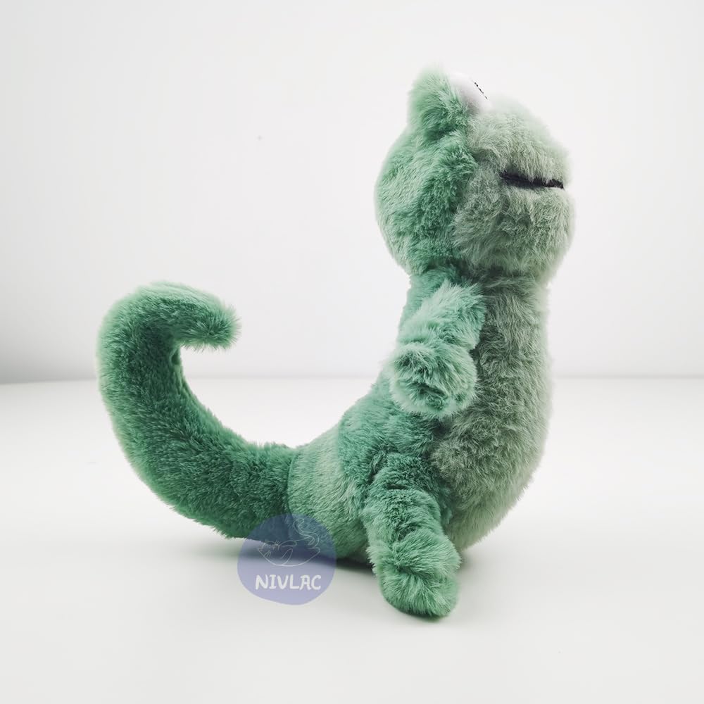 Beaver Lizard Plush Toy, 25cm, Animal Doll, Fluffy Beaver Hugging Pillow, Anime Character, Movie Related, Soft, Cute, Lightweight, Decorative Item,