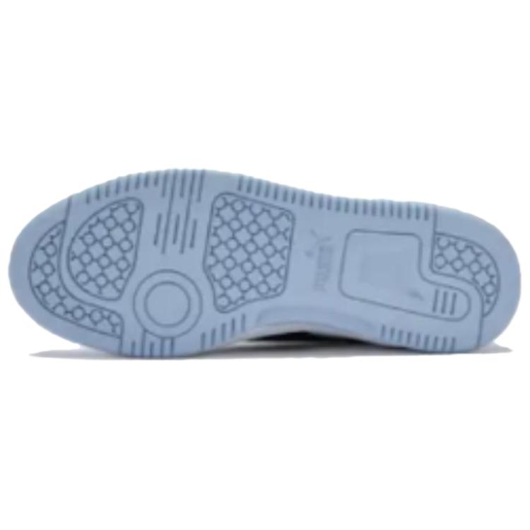 New PUMA Rebound V6 Abrasion Resistant Breathable Low Top Skateboard Shoes Unisex Blue White Black 392328-57