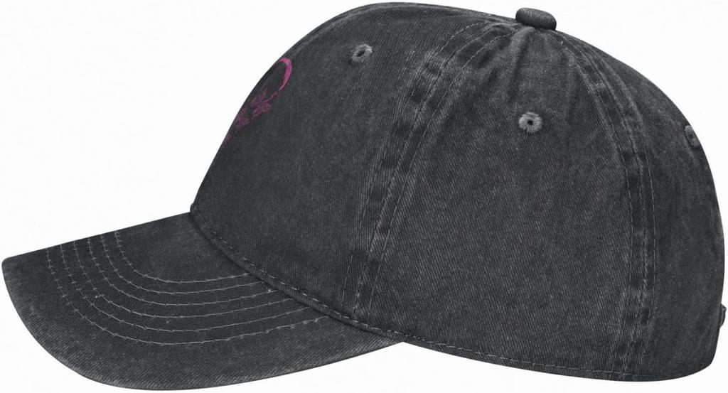 Jsem přeživší Srdce Růžová stuha Povědomí o rakovině prsu Unisex Baseballová čepice