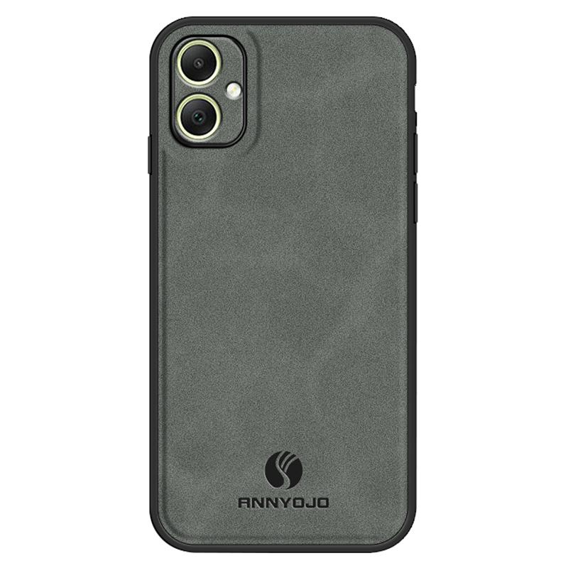 ANNYOJO For Samsung Galaxy A05 4G Case PU Leather+PC+TPU Mobile Phone Back Cover