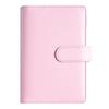Macaron A6 PU Leather Binder & Cash Budget Notebook