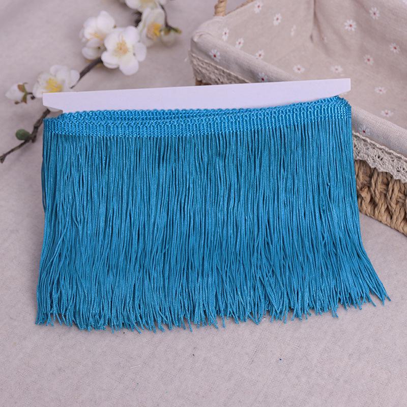 Polyester Fringe Tassel Trim (10-20cm) for Stage Costumes, Curtains, Carpets, and Lace Decorations