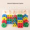 Montessori Pädagogisches Formensortierspiel Set