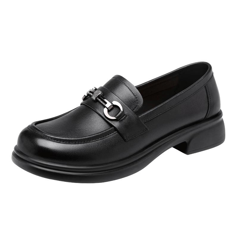 Red Dragonfly Women s Comfort Slip-on Leather Loafers 37