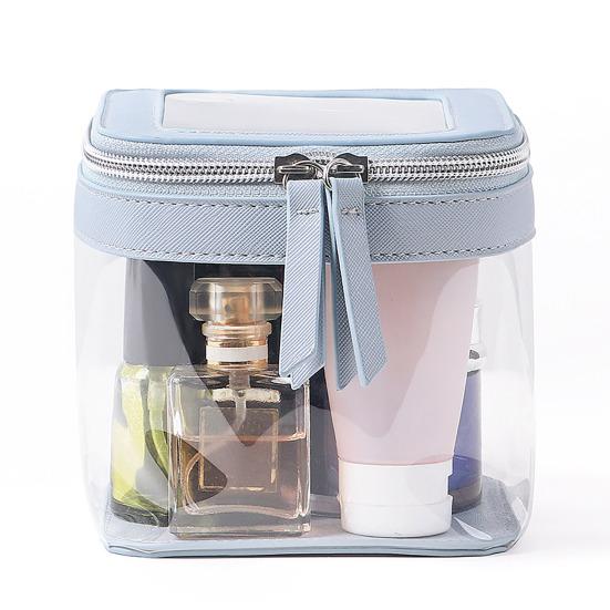 

Прозрачная косметичка, портативный водонепроницаемый косметичка с застежкой-молнией, органайзер для туалетных принадлежностей, сумка для хранения помады