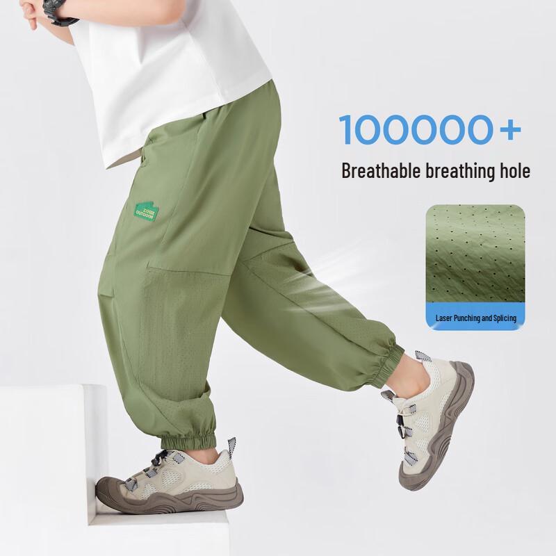 Boys' 2025 Summer Softshell Anti-Mosquito Pants