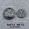 No Acc 2pcs Replacement Style for VW Golf 7.5 MK7.5 2018 2019 2020 Car Front Bonnet Grille Rear Trunk Emblem Logo Badge Sticker QX1