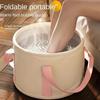 Portable Foldable Foot Bath Tub, No Need for Power, No Odor, Suitable for Family and Travel, Relaxing Experience