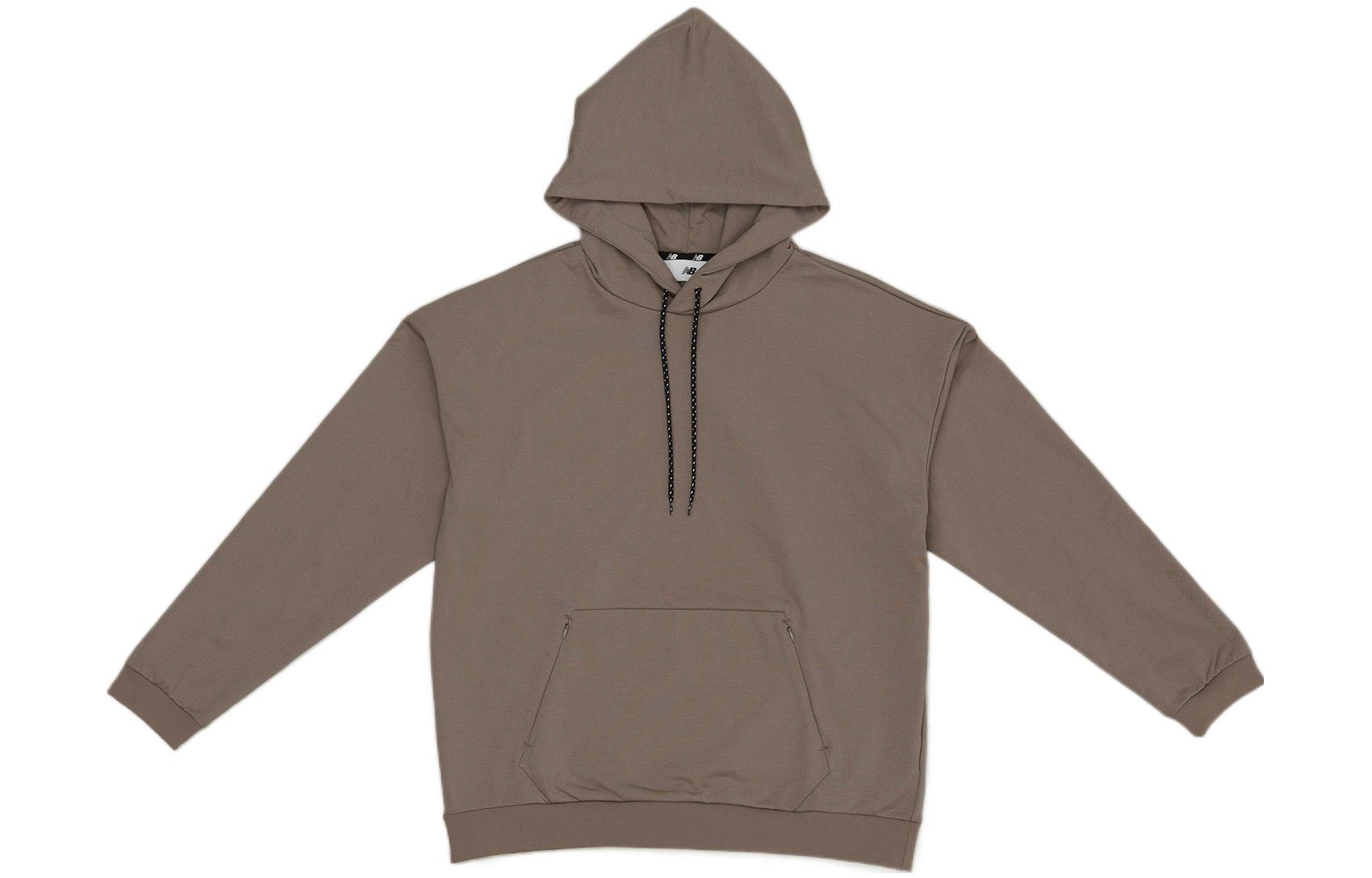 New Balance New Balance Japan Sweatshirts Men s Brown Hooded Moderate AMT25004-MS L