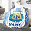 Custom Name Lion Crest Badge blanket for Couch & Bed, Plush Cozy Fuzzy Blanket Super Soft & Warm Blankets for Fall and Winter. 0908283