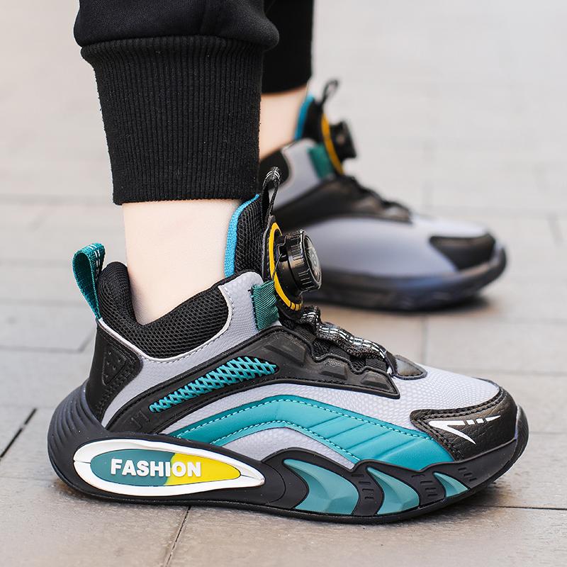 Fall/ Spring Girls Shoes Kid's Sneakers Boys' Outdoor Running Leisure Sneakers Spring Lightweight Gym Shoes Children Shoes Girls