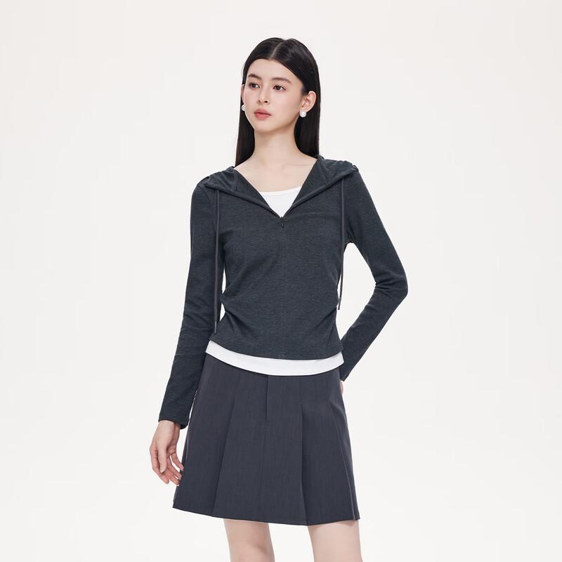 

FivePlus Women s Slim-Fit Hooded Sweatshirt L