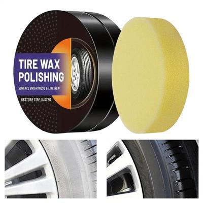 Car Interior Renovation Wax Tire Auto Wax Polish Long-Lasting Protection UV-Resistant Shine Enhancer Auto Detailing Leather Care