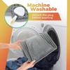 Electric Heating Pad Waist Heated Pad LCD Controller Soft Touch Machine Washable Back Belly Warm Cushion Waist Belt