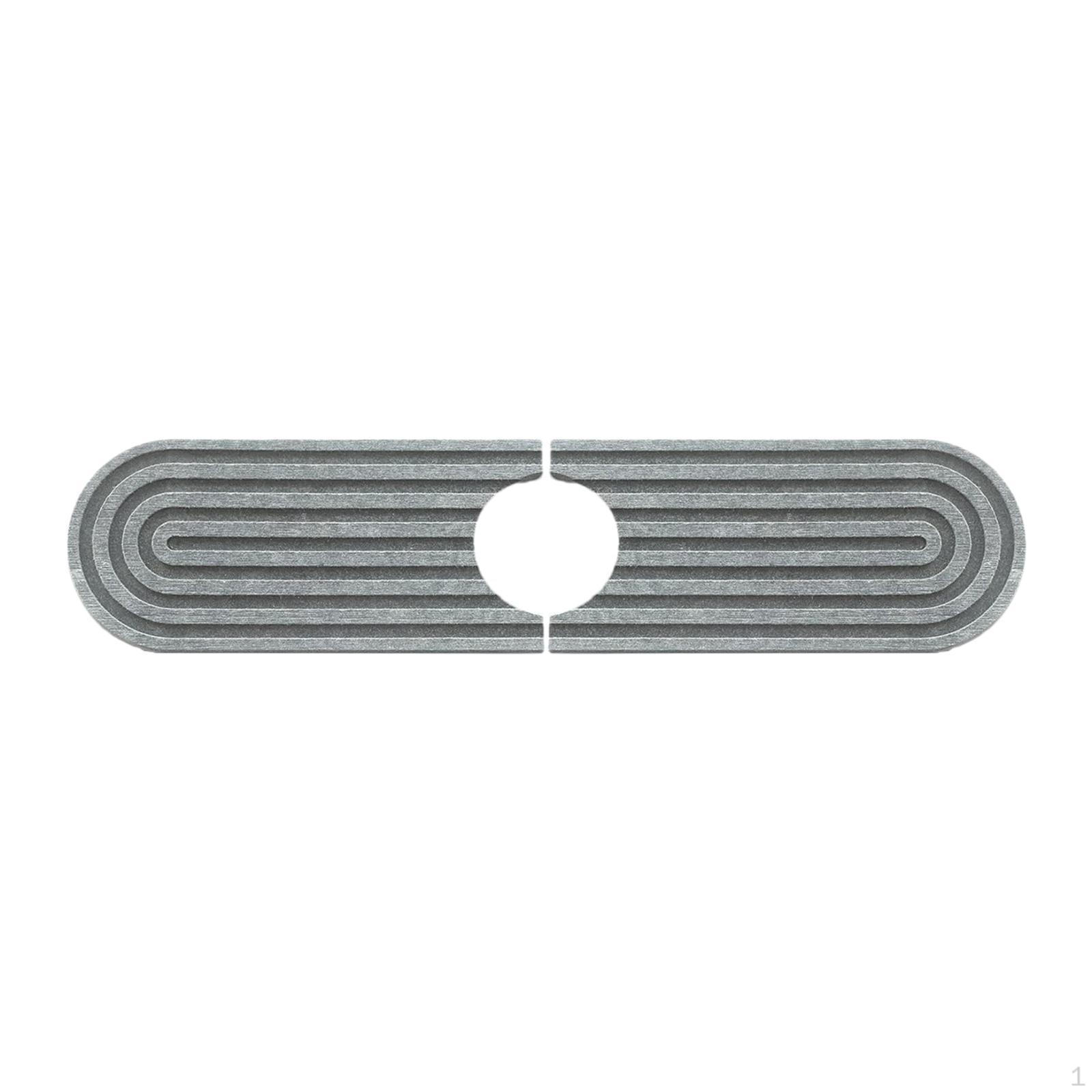 

Faucet Mat for Kitchen Area, Quick Drying Water Absorbent Guard Countertop темно-серого