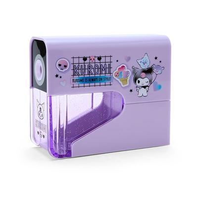 Sanrio Electric Sharpener Kuromi Kuromi-chan Kuromi 5×12.5×10.6cm Kids Learning Stationery Character 436798 SANRIO