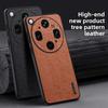 For OPPO Find X9 Ultra Luxury Tree Grain Leather Case For Find X9S Pro Shockproof Anti-fall Lens Full Protection Cover Bumper