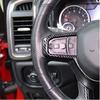 Interior Steering Wheel Frame Cover Trim For Dodge Ram 1500 2018+ Carbon Fiber