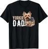Funny Dog Desig Yorkshire Terrier Dog Yorkie Yorkie Dad Tee Gift Unisex T-Shirt