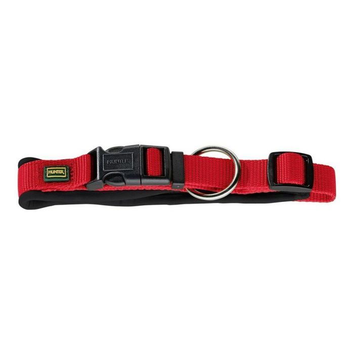 Collier - HUNTER - 62194 - Néoprène - Ajustement glissant - Lavable - Rouge