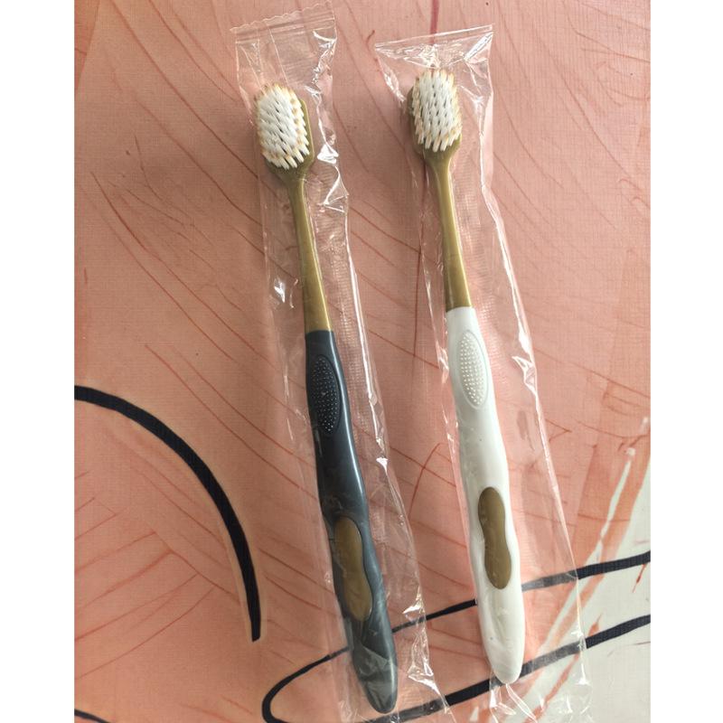 

Унисекс зубная щетка для взрослых с мягкой щетиной и широкой головкой для защиты десен