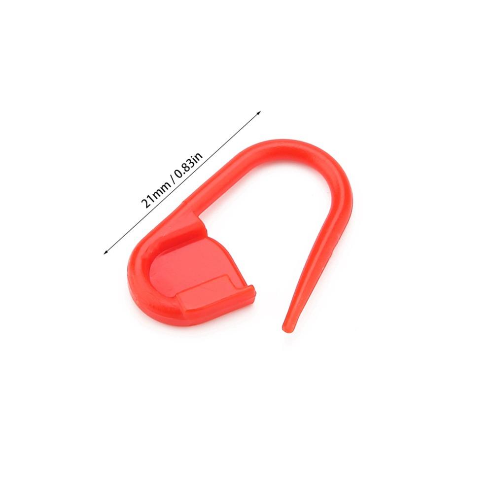 500PCS Plastic Safety Pins Colorful Quick Locking Knitting Markers Buckle Needle Crochet Markers Sweater Marking