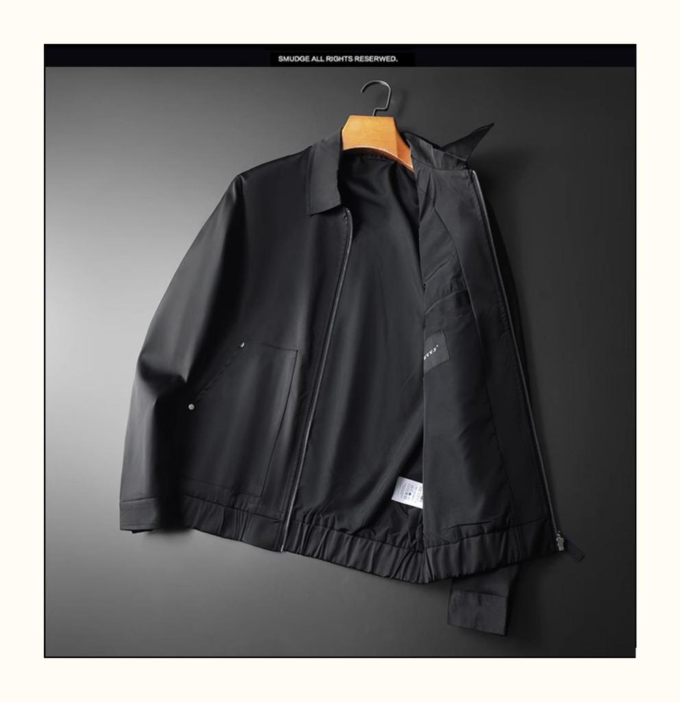 Men's High-End Trendy Lapel Jacket: Spring/Autumn Casual Business Outerwear