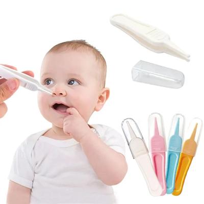 1/2/3/4pcs Baby Dig Booger Clip Infants Ear Nose Navel Clean Tool Kid Safety Tweezers Cleaning Forceps Toddler Nasal Cavity Care