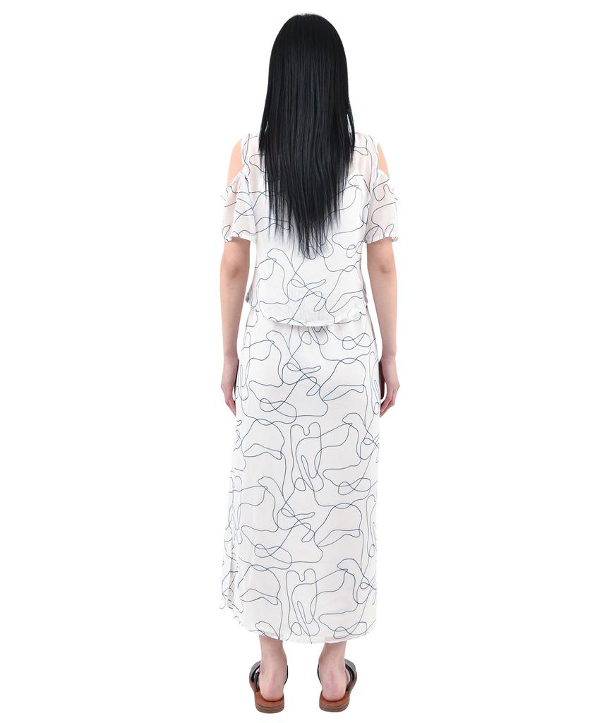 KATHARSIS Chiffon Long Skirt Wt_Free