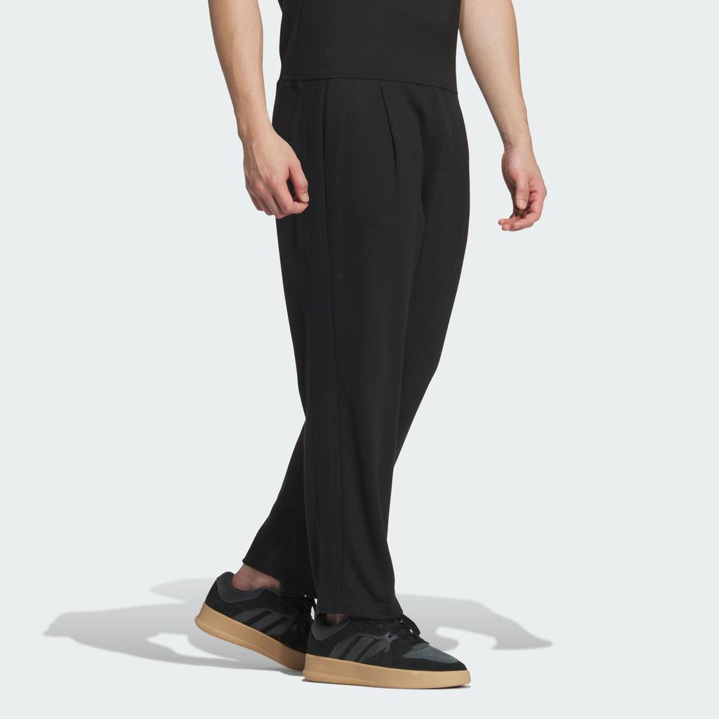 Adidas Wuji Series FW24 Solid Color Sports Nine-Point Casual Pants Men Bottoms Black JI8705