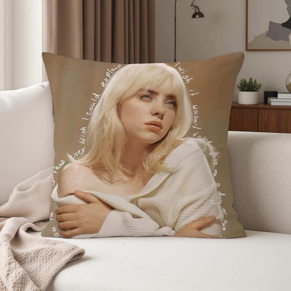 Singer BBillies EEili Pillow Case Suitable For Bedrooms Living Rooms Cars Home Decoration