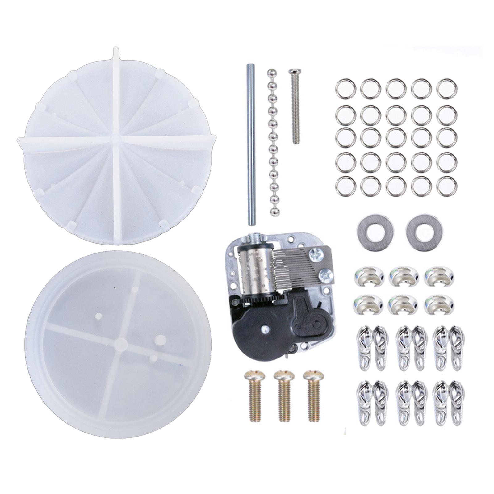 

Эпоксидная смола карусель форма 3D карусель лошадь силиконовые формы музыкальная шкатулка наборы форм для литья смолы кристалл орнамент форма A