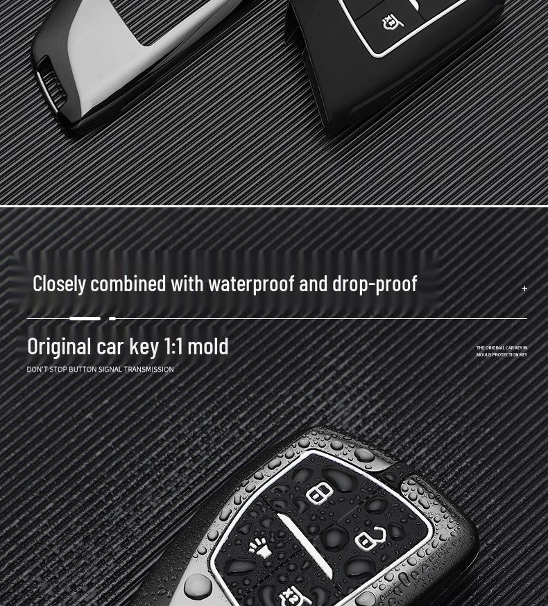 Buick Encore S Key Case: Fashionable Car Key Bag with Decorative Buckle.