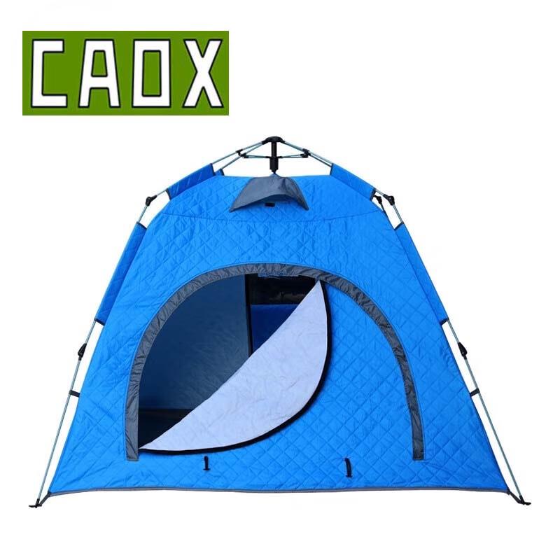 CAOX Portable Padded Winter Ice Fishing Tent