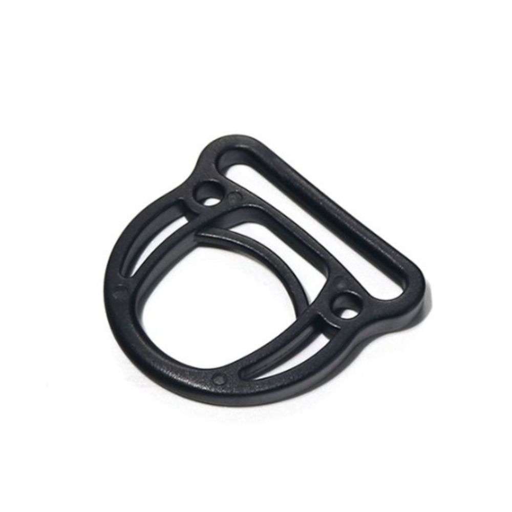 10pcs Black Durable Rope Adjustment Buckle 12~50mm Strap Webbing Buckle Luggage Accessories